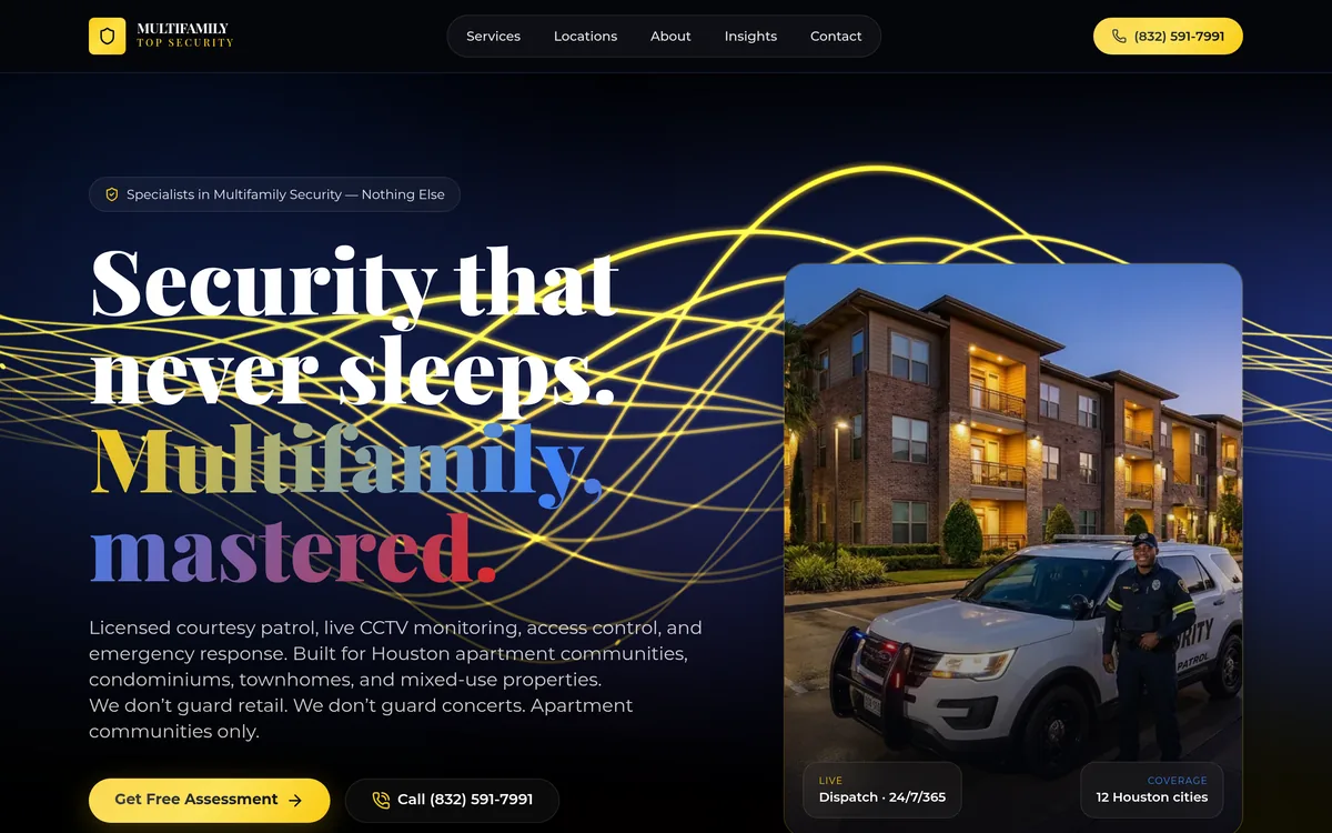 Multifamily Top Security website